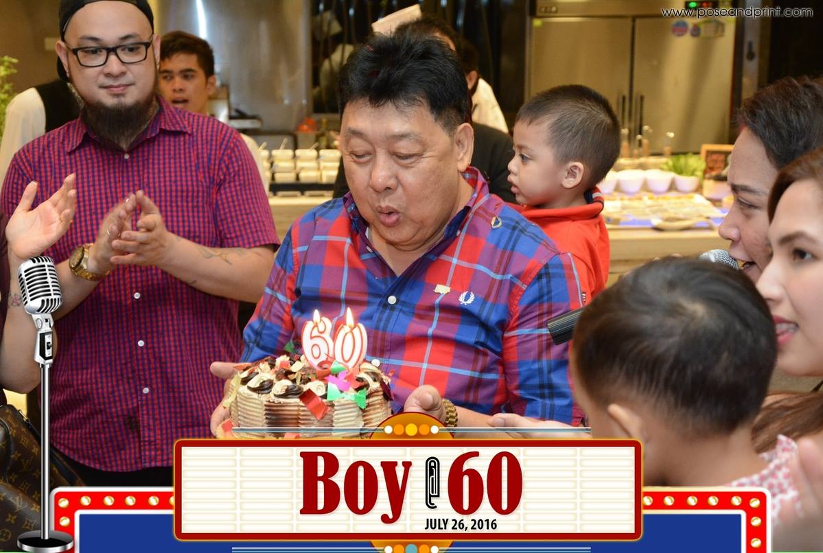 Boy’s 60th Birthday – Photoman