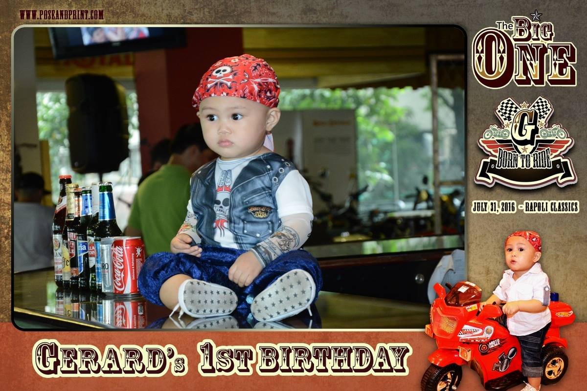 Gerard’s 1st Birthday – Photoman