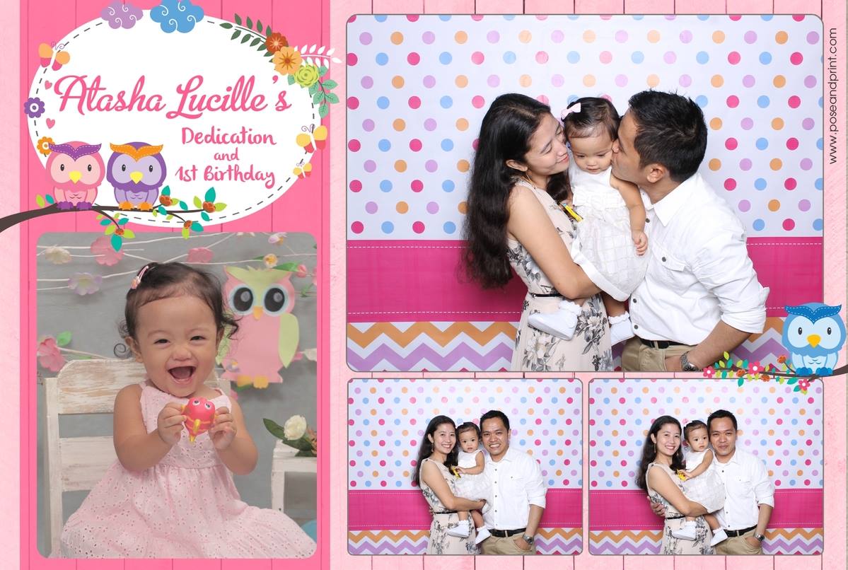 Atasha Lucille’s Dedication and 1st Birthday