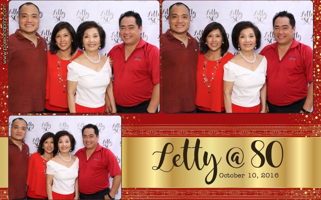 Letty’s 80th Birthday