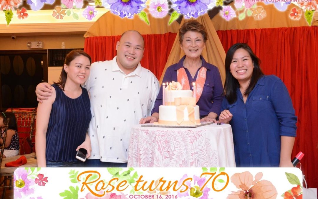 Rose’s 70th Birthday – Photoman