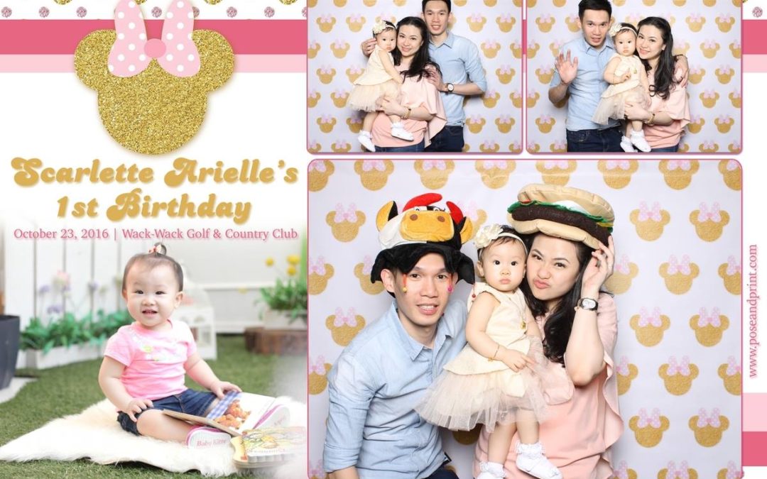 Scarlette Arielle’s 1st Birthday