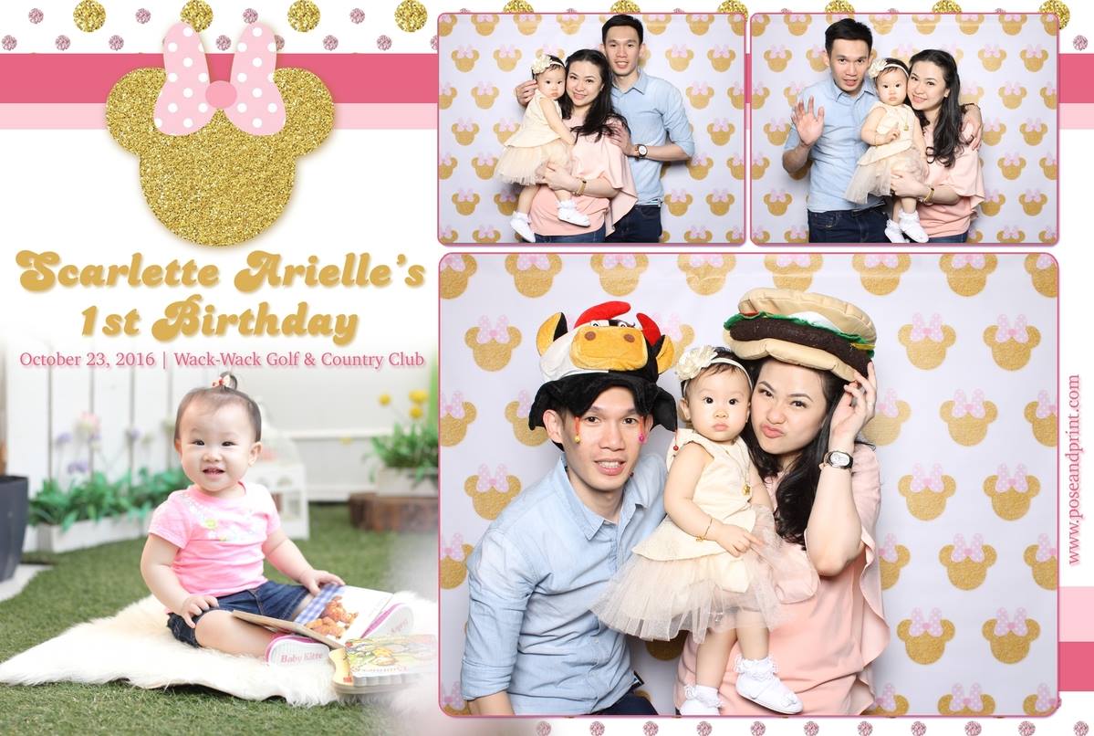 Scarlette Arielle’s 1st Birthday