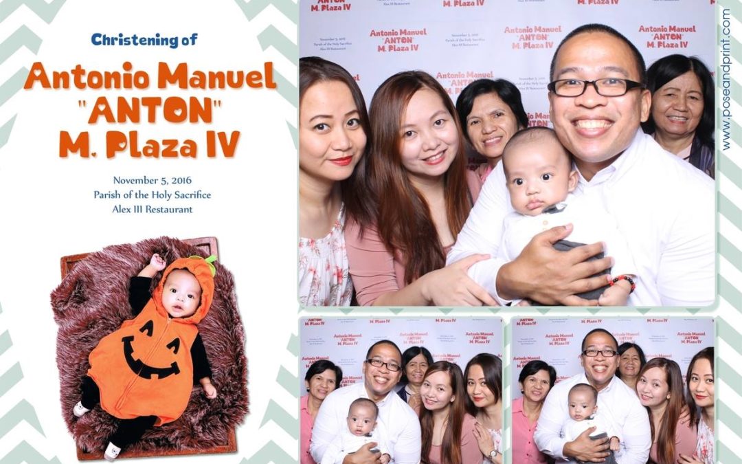 Antonio Manuel’s Christening