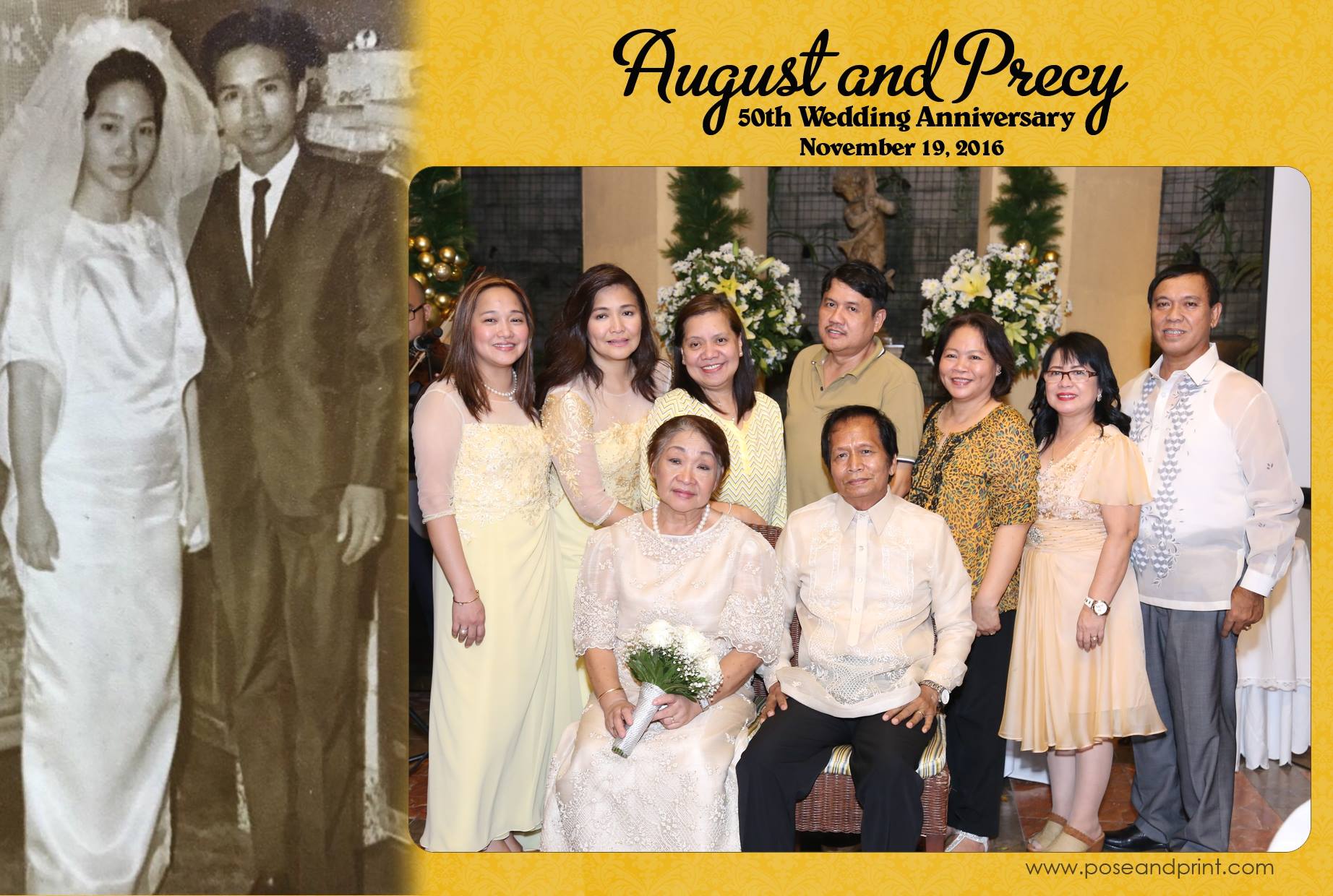 August and Precy’s 50th Wedding Anniversary – Photoman