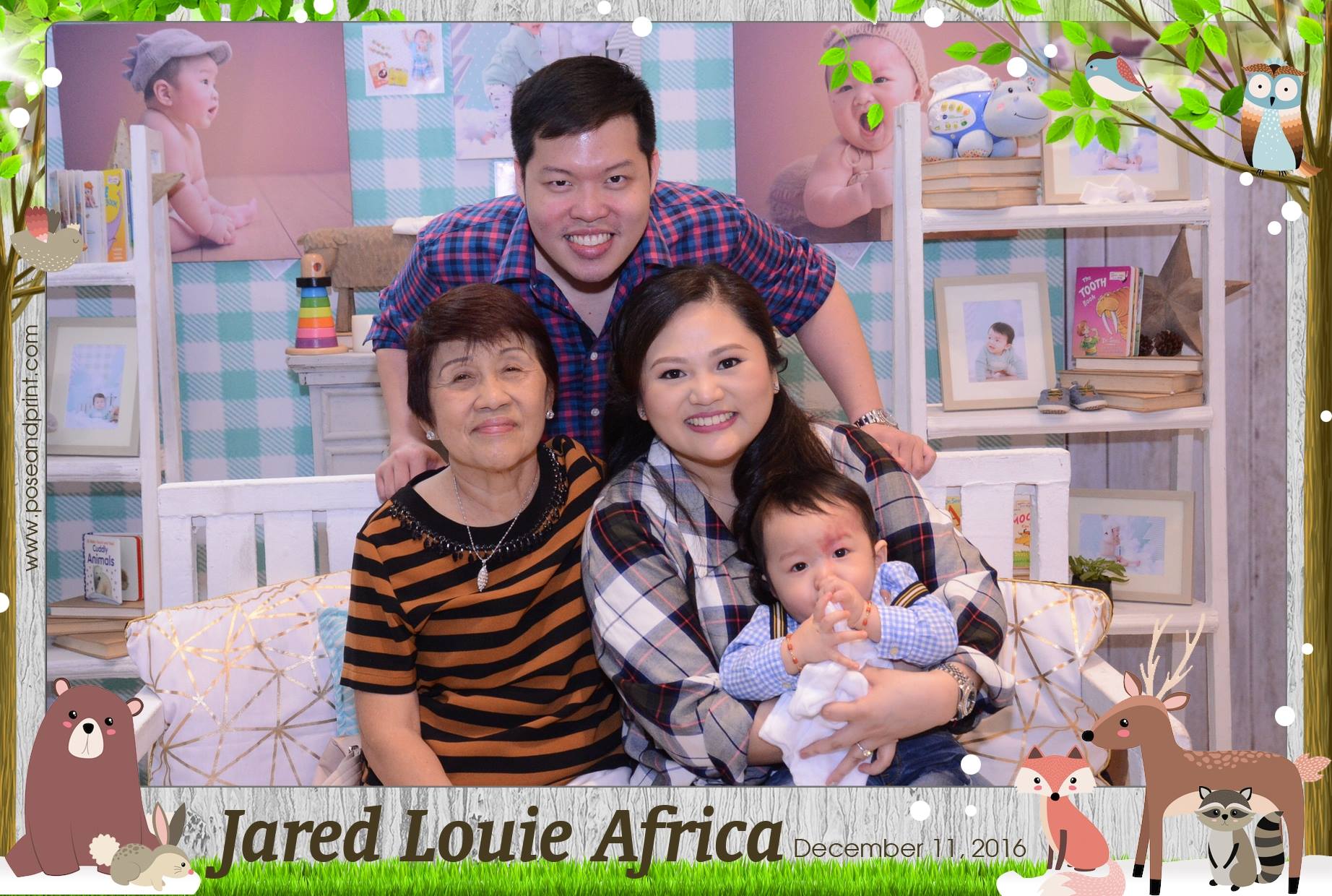 Jared Louie’s 1st Birthday – Photoman