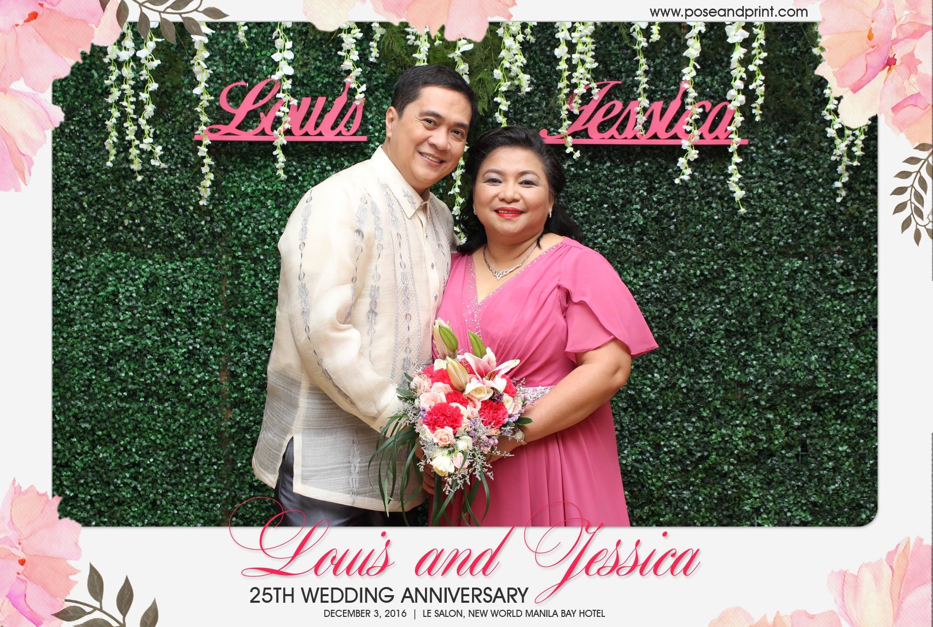 Louis and Jessica’s 25th Wedding Anniversary – Photoman