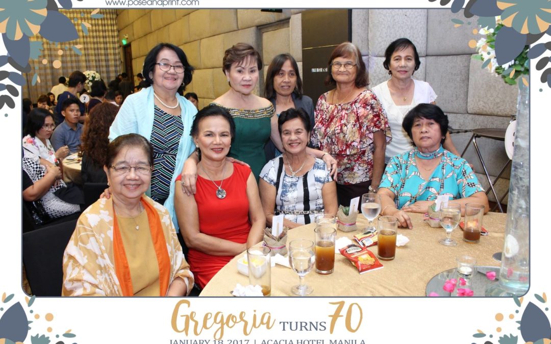 Gregoria Turns 70 – Photoman