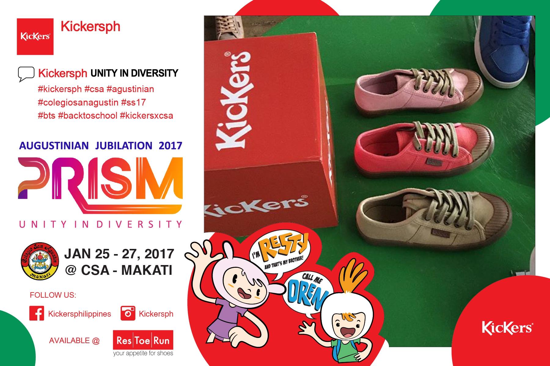 KicKers @ Augustinian Jubilation 2017 – Day 2 – Hashtag Project