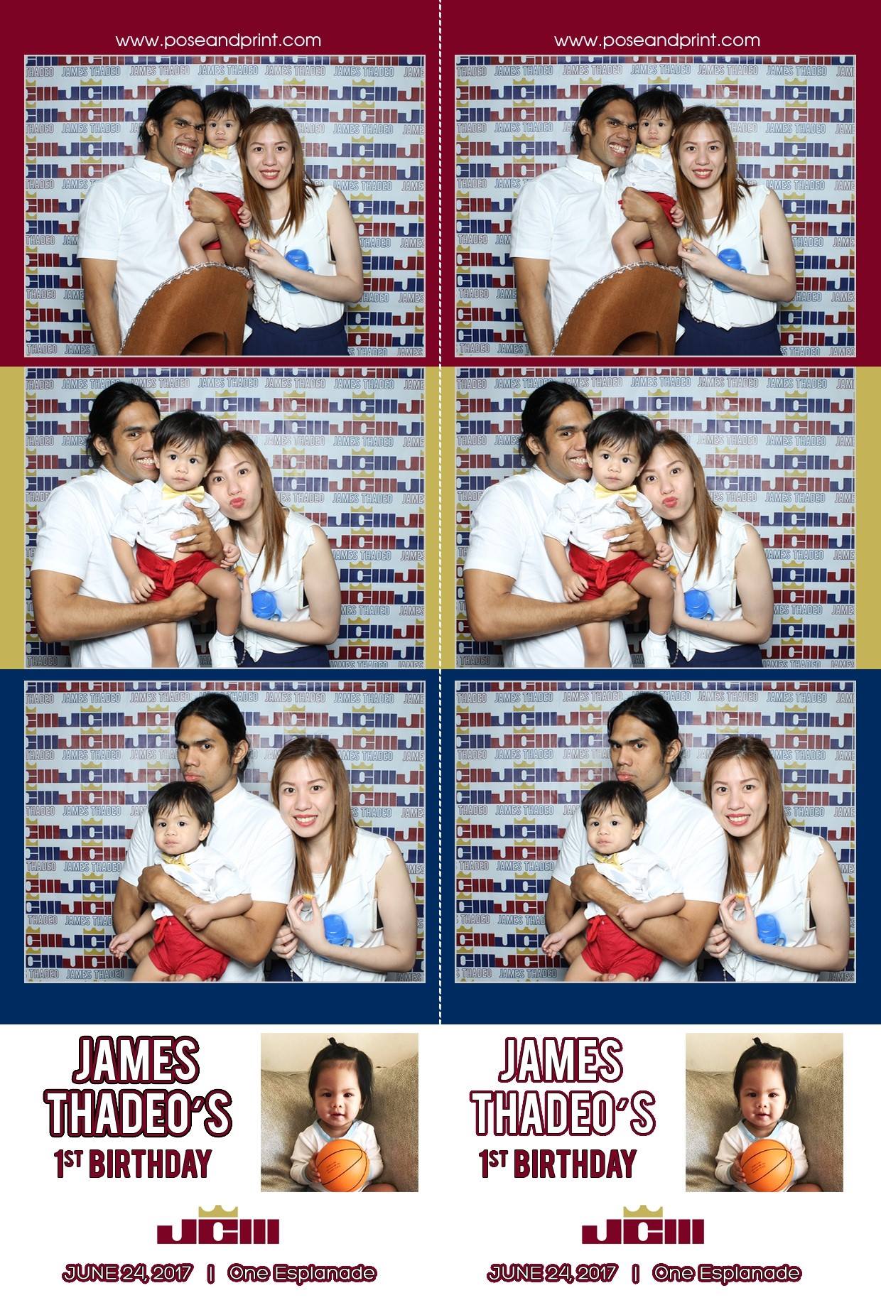 James Thadeo’s 1st Birthday