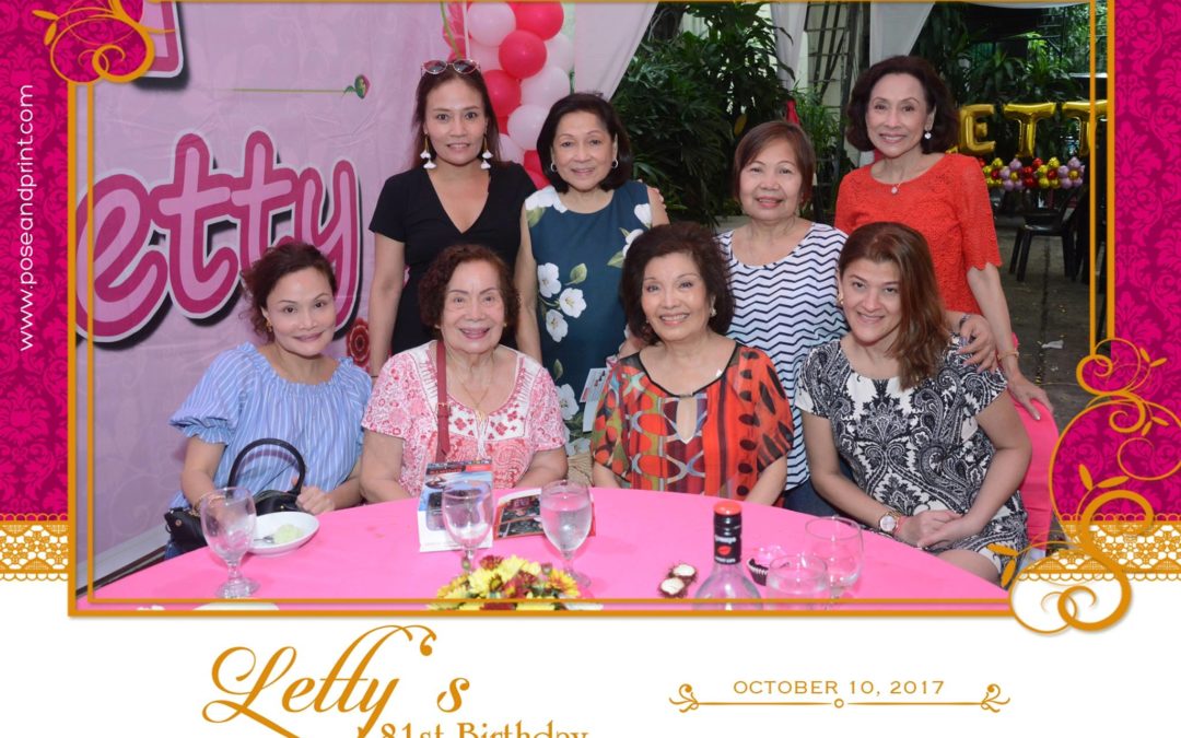 Letty’s 81st Birthday – Photoman