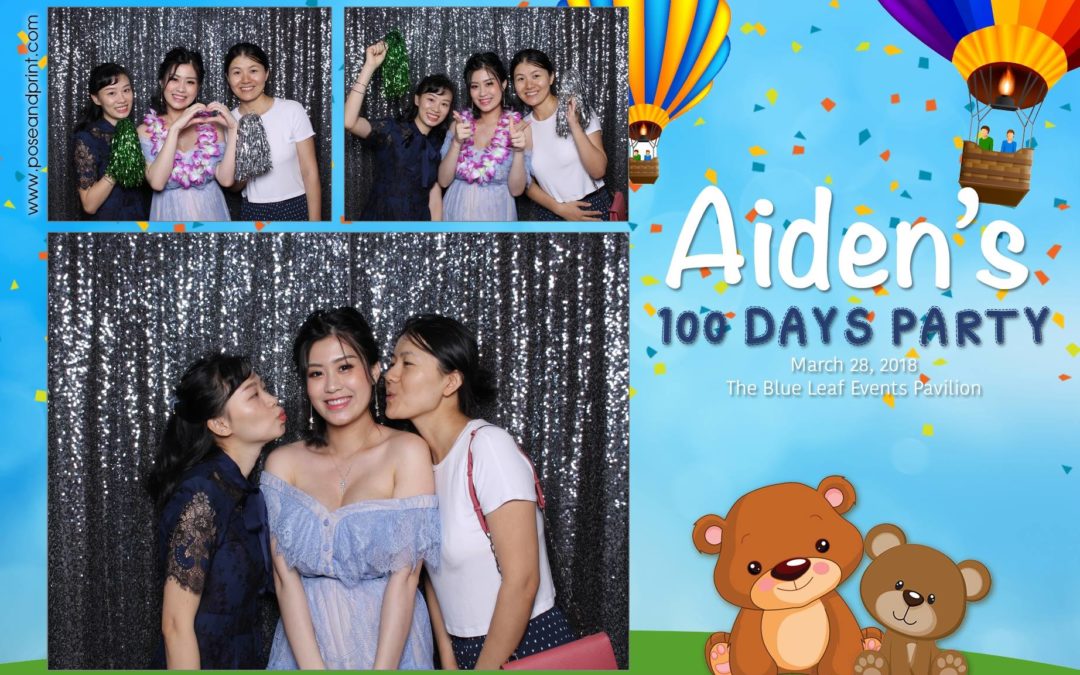 Aiden’s 100 Days Party