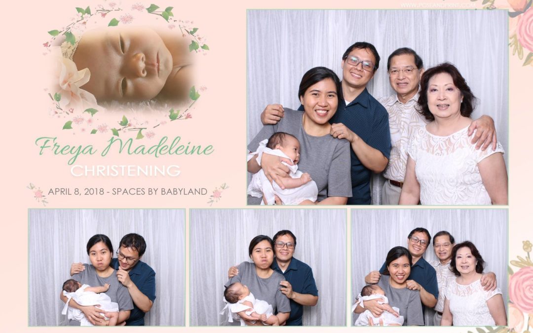 Freya Madeleine’s Christening