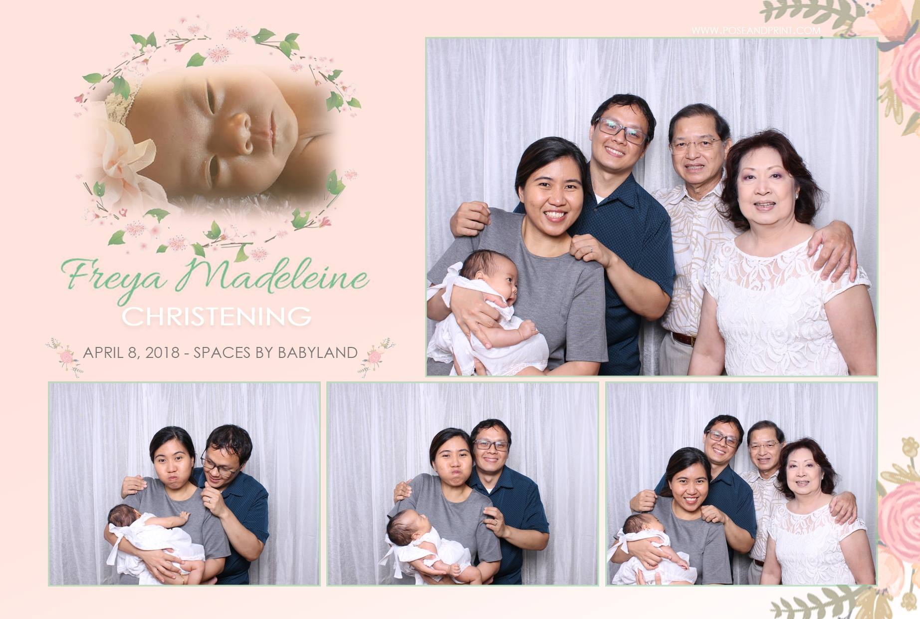 Freya Madeleine’s Christening