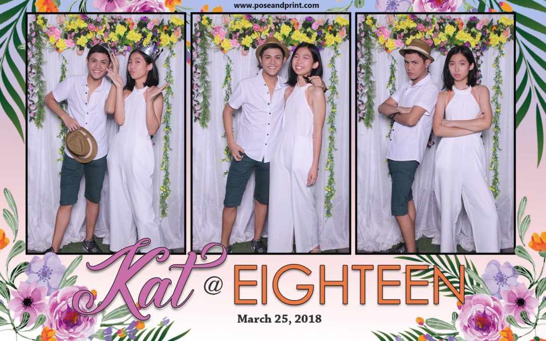 Kat’s 18th Birthday – Mirror Booth