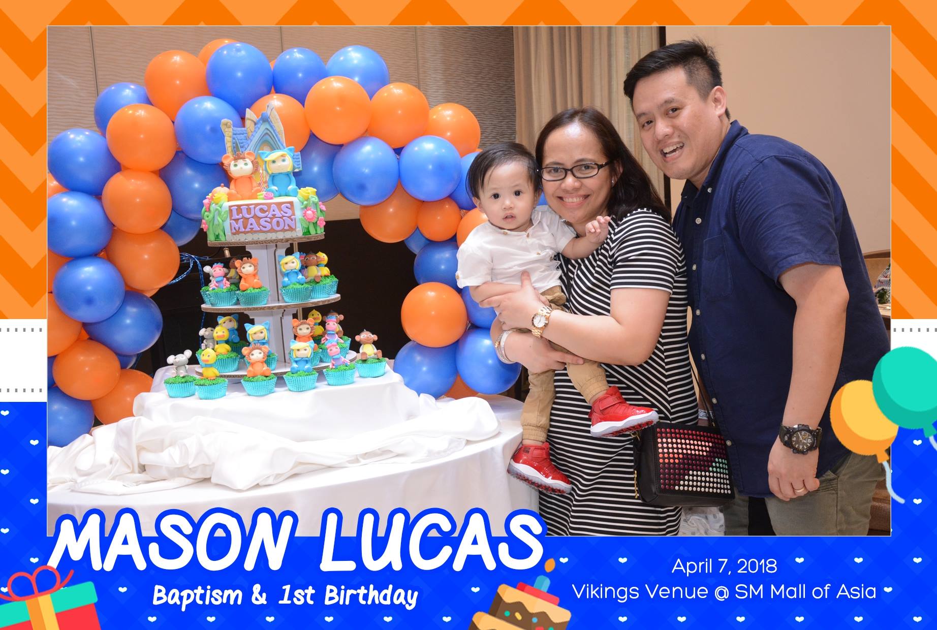 Mason Lucas’ Baptism & 1st Birthday – Photoman