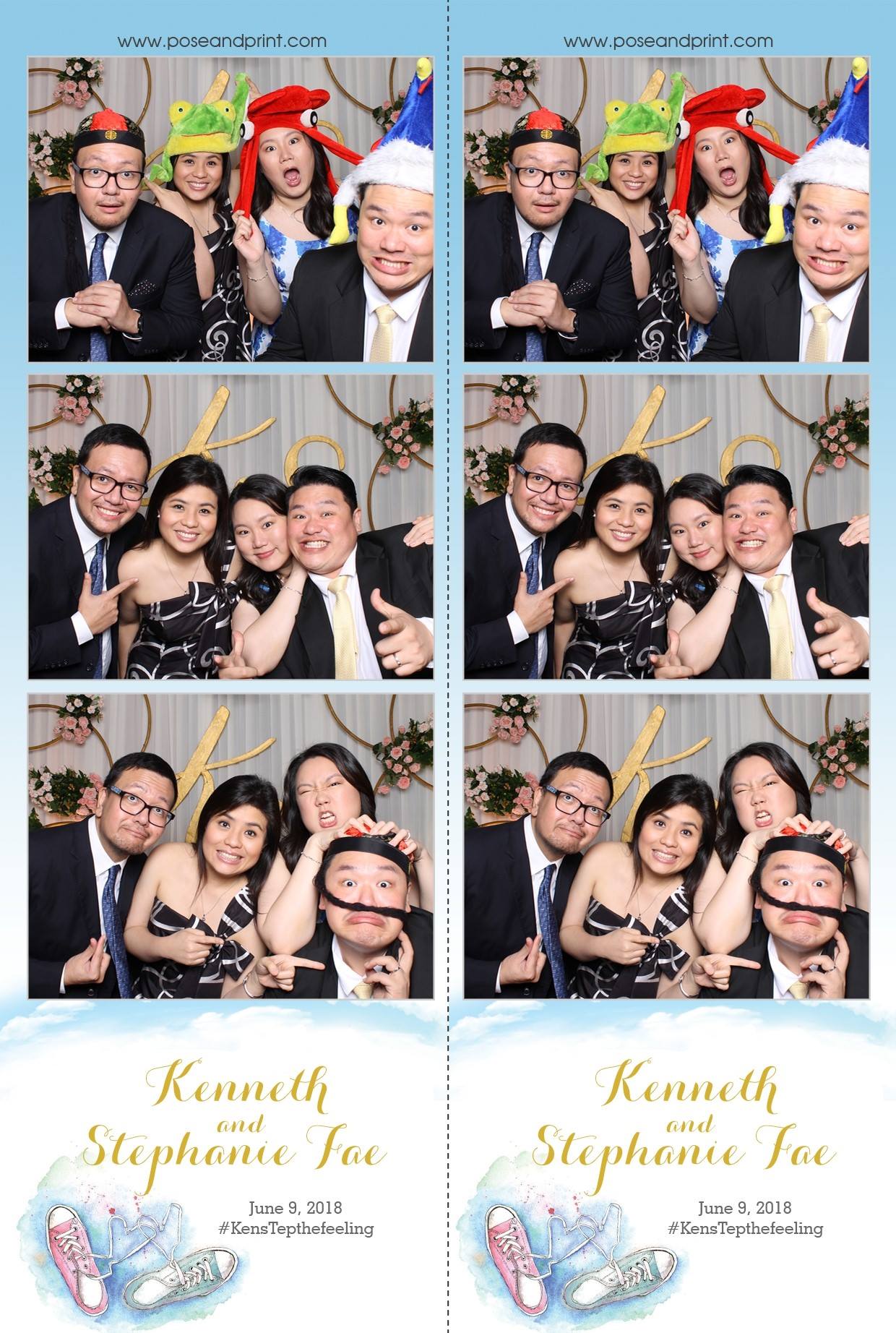 Kenneth and Stephanie’s Wedding – Booth 1