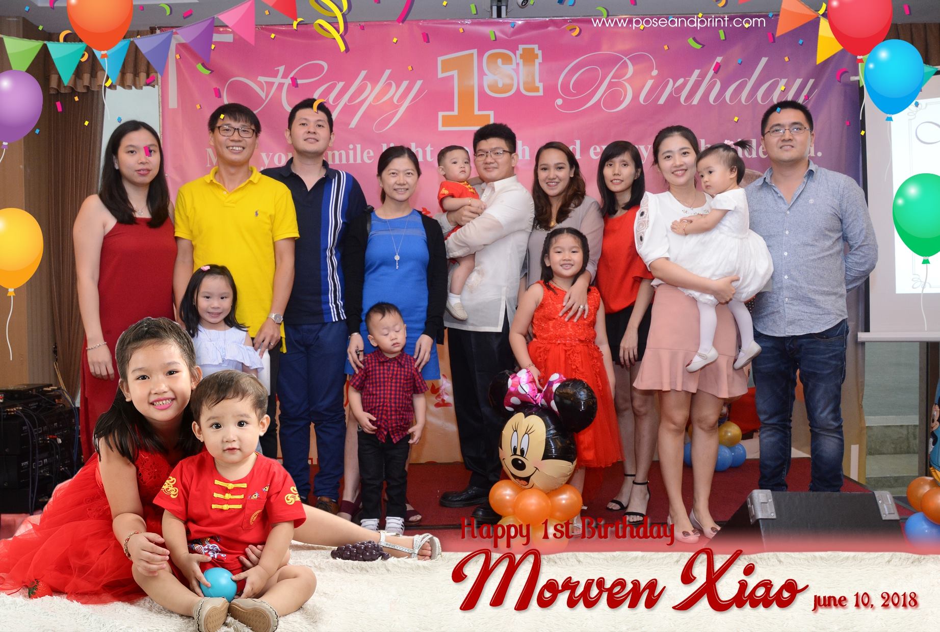 Morven Xioa’s 1st Birthday – Photoman