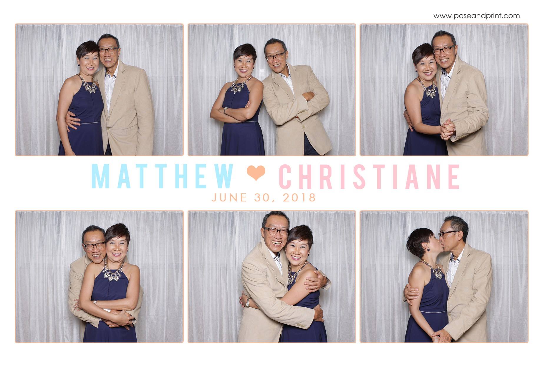 Matthew and Christiane’s Wedding