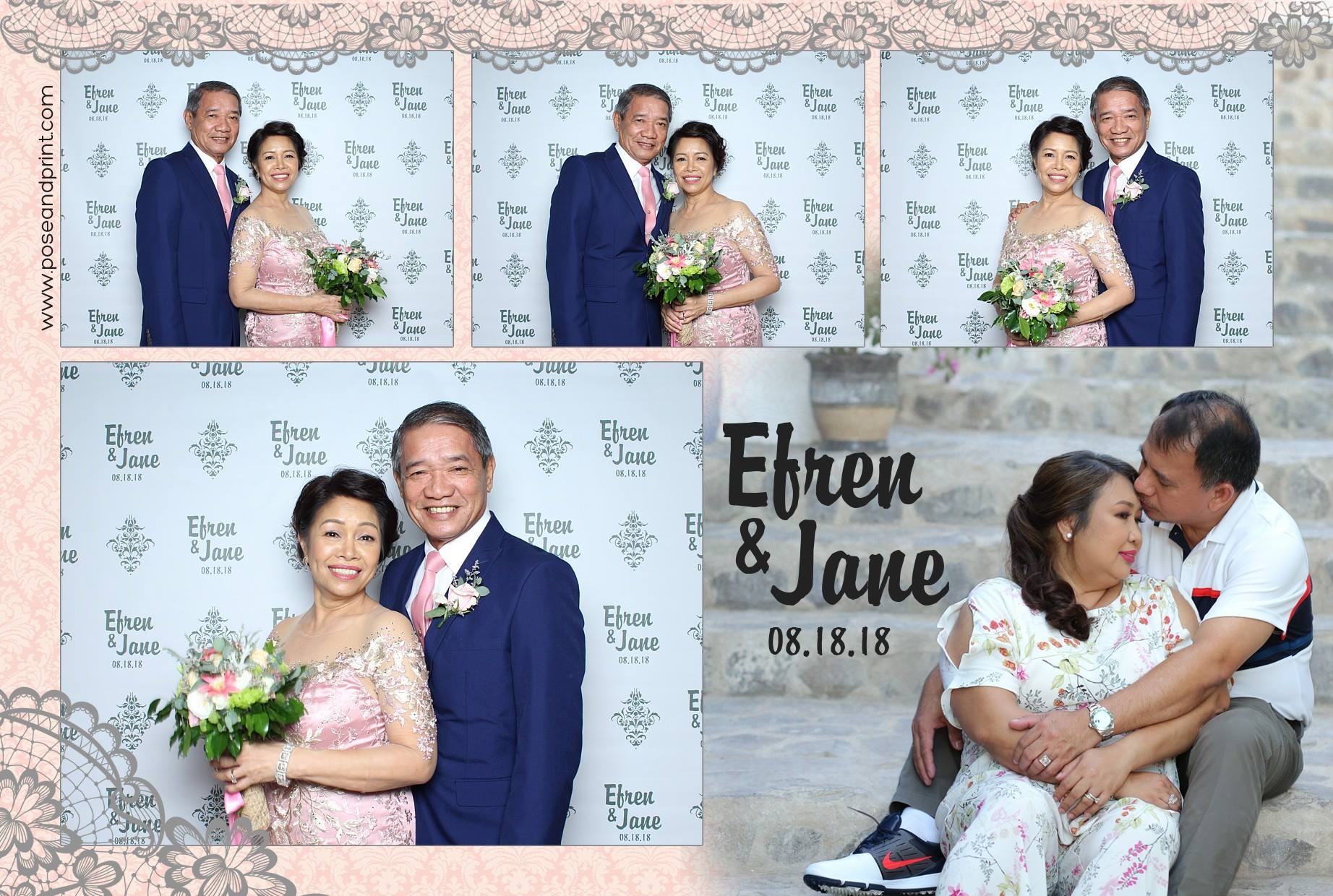 Efren and Jane’s Wedding Anniversary