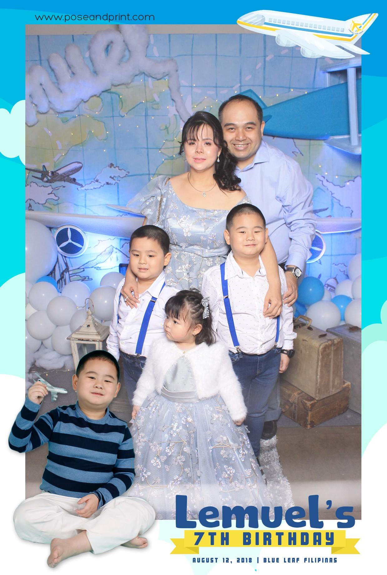 Lemuel’s 7th Birthday – Mirror Booth