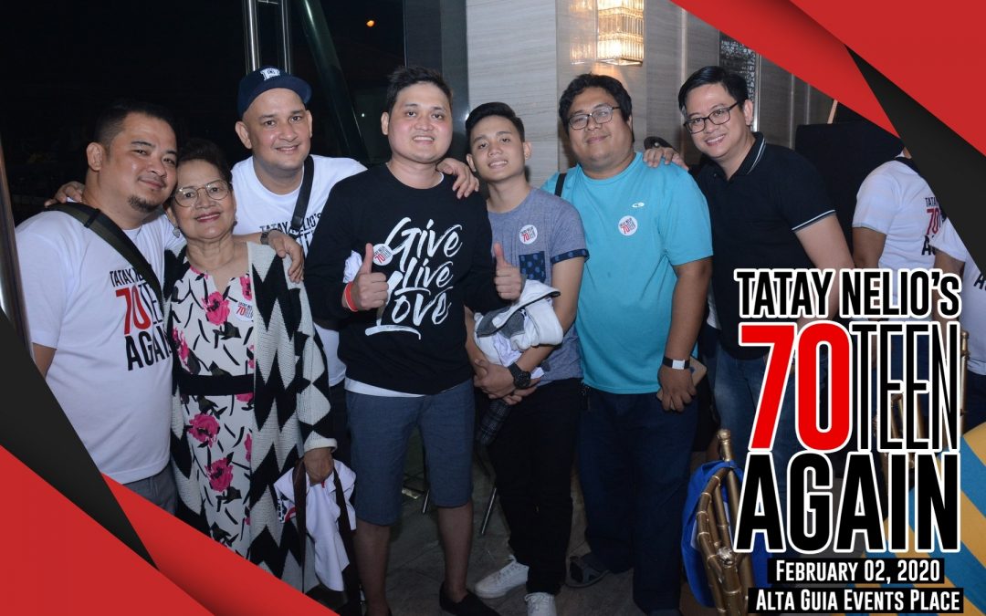 Tatay Nelio’s 70th Birthday – Photoman