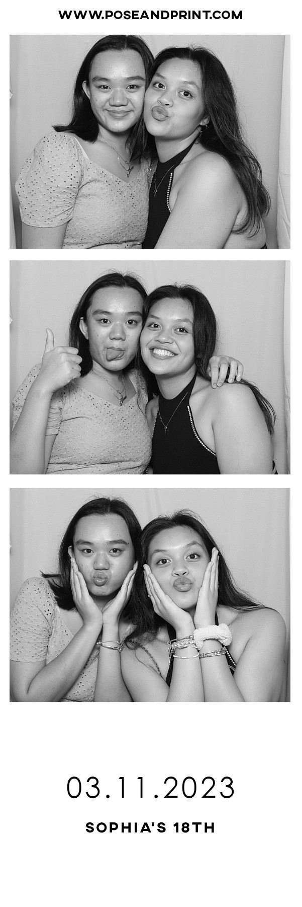 Sophia’s 18th Birthday – Vintage Booth