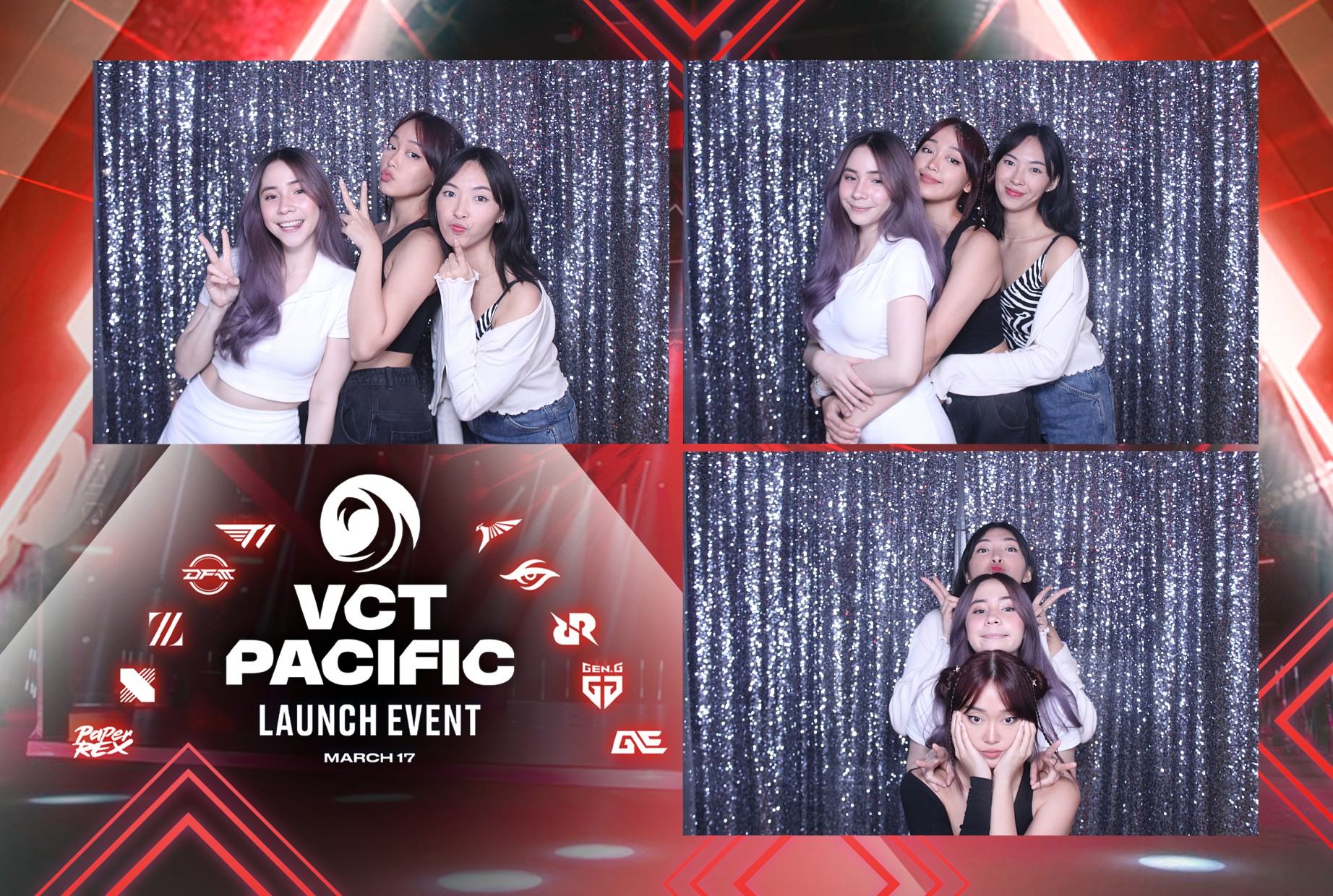 VCT Pacific Launch Event - Mirror Booth