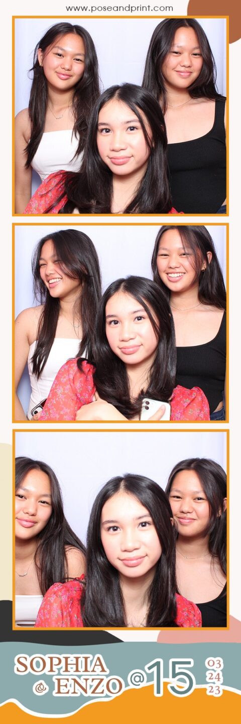 Enzo and Sophia's 15th Birthday - Vintage Booth - Pose And Print ...