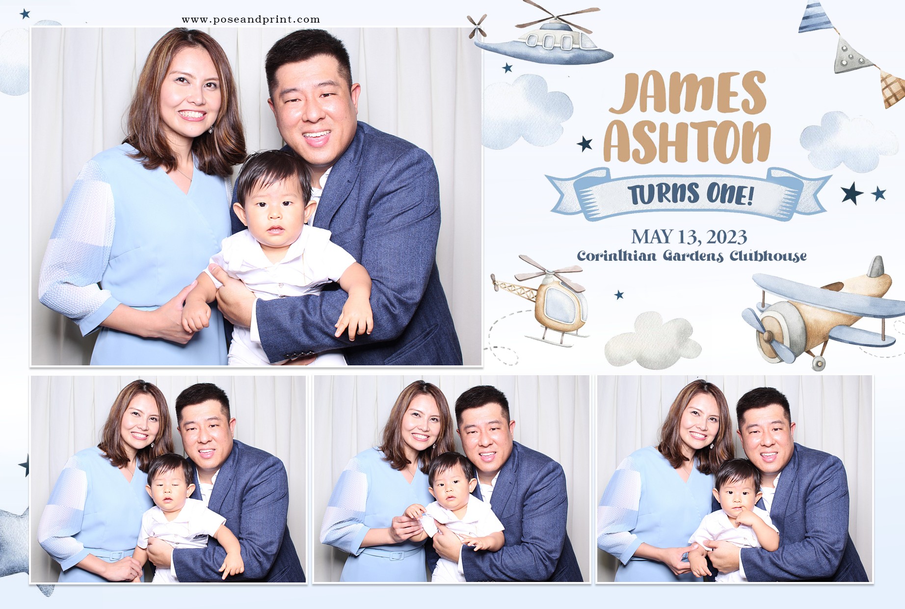 Ashton James' 1st Birthday