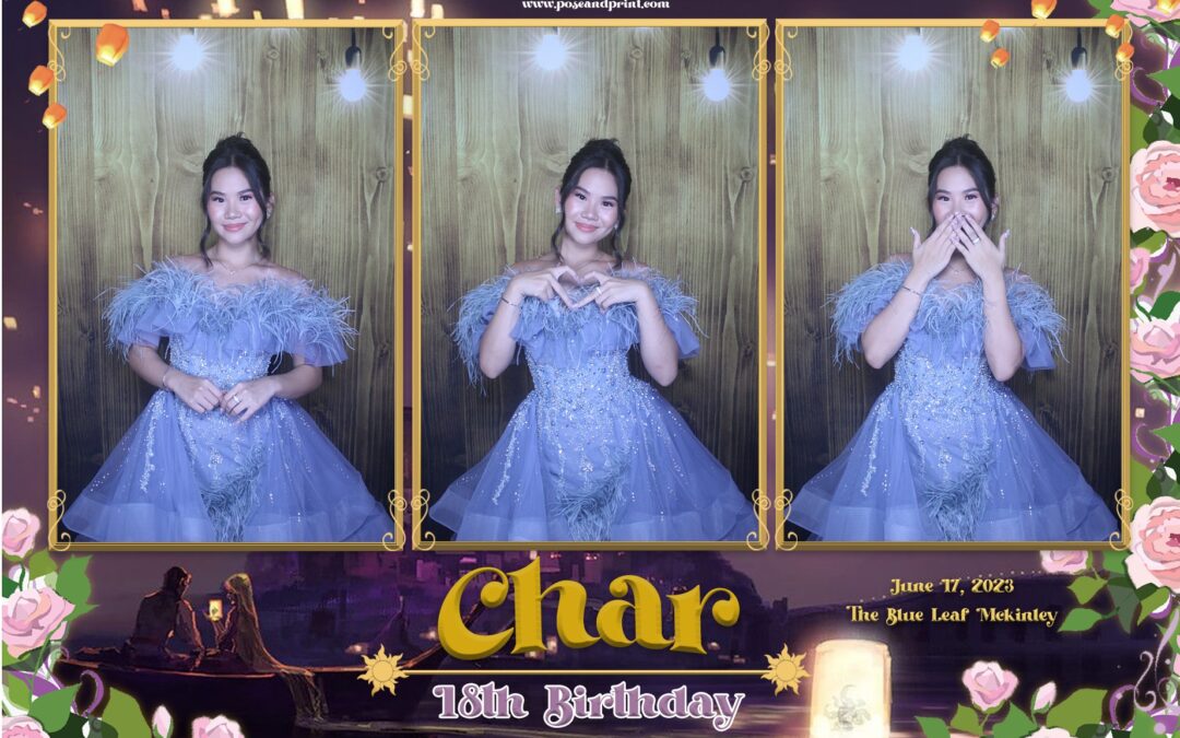 Char’s 18th Birthday – Mirror Booth