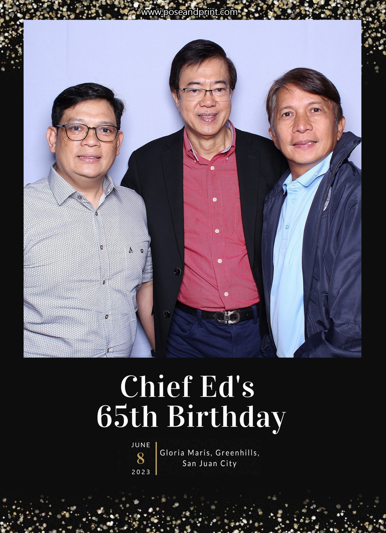 Chief Ed's 65th Birthday - Toonify Prints