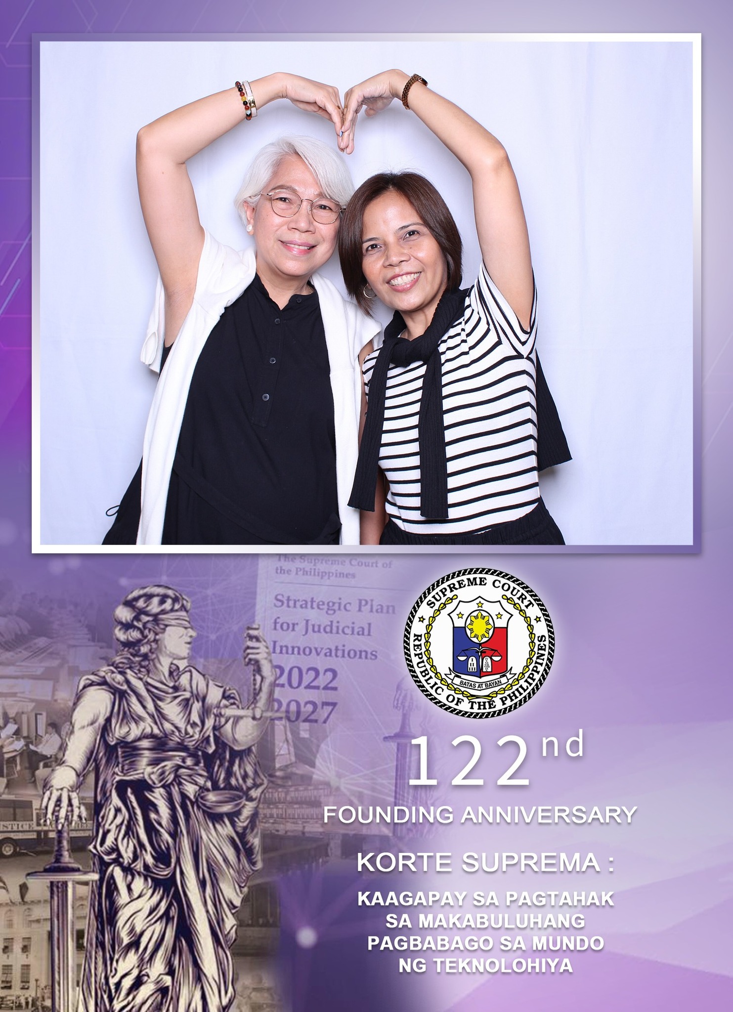 Supreme Court 122nd Founding Anniv. - Toonify Prints