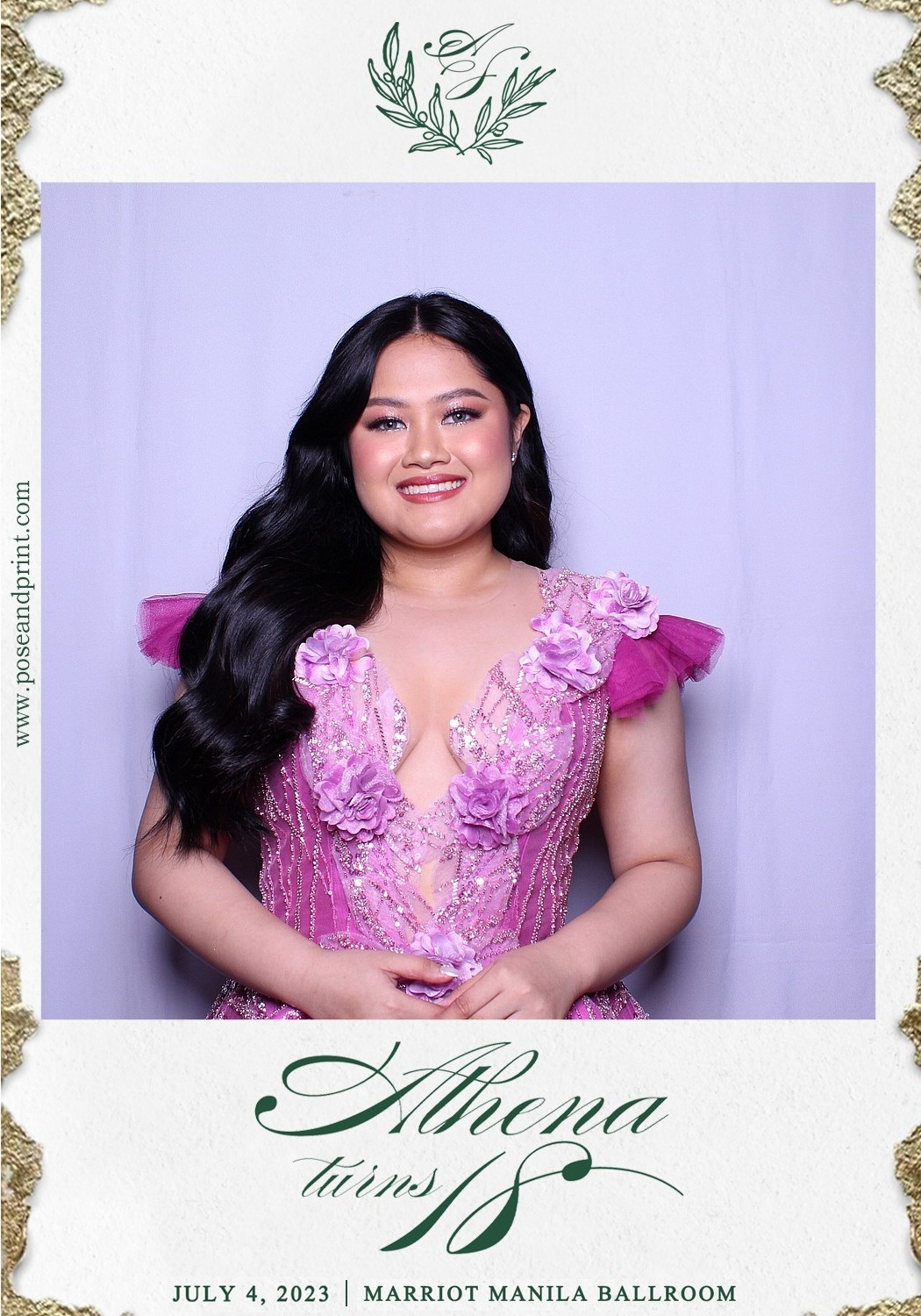 Athena's 18th Birthday - Toonify Prints