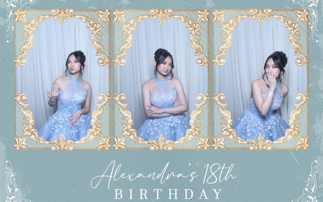 Alexandra’s 18th Birthday – Mirror Booth