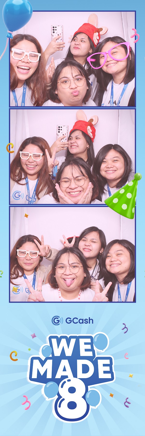 Gcash 8th Year Anniversary – Vintage Booth