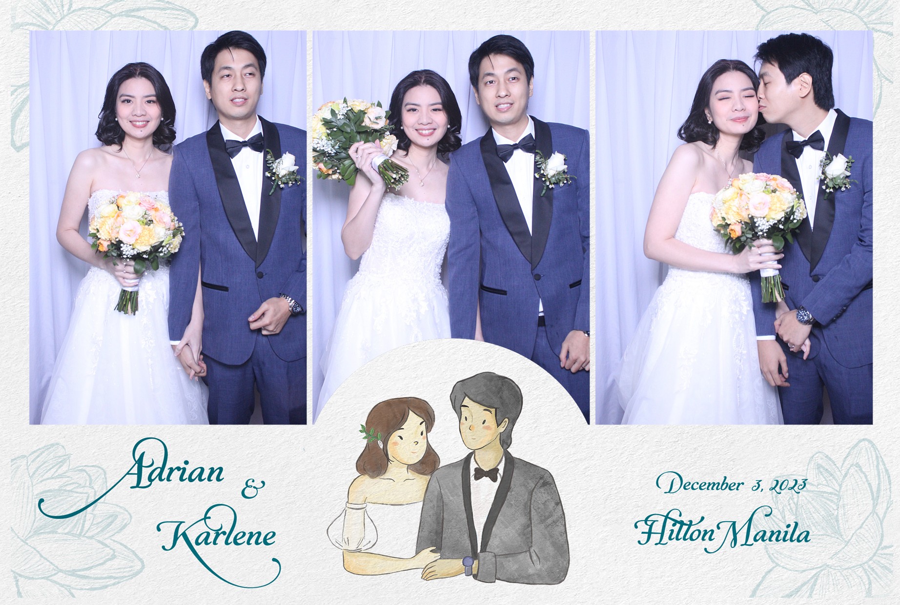 Adrian and Karlene’s Wedding – Mirror Booth