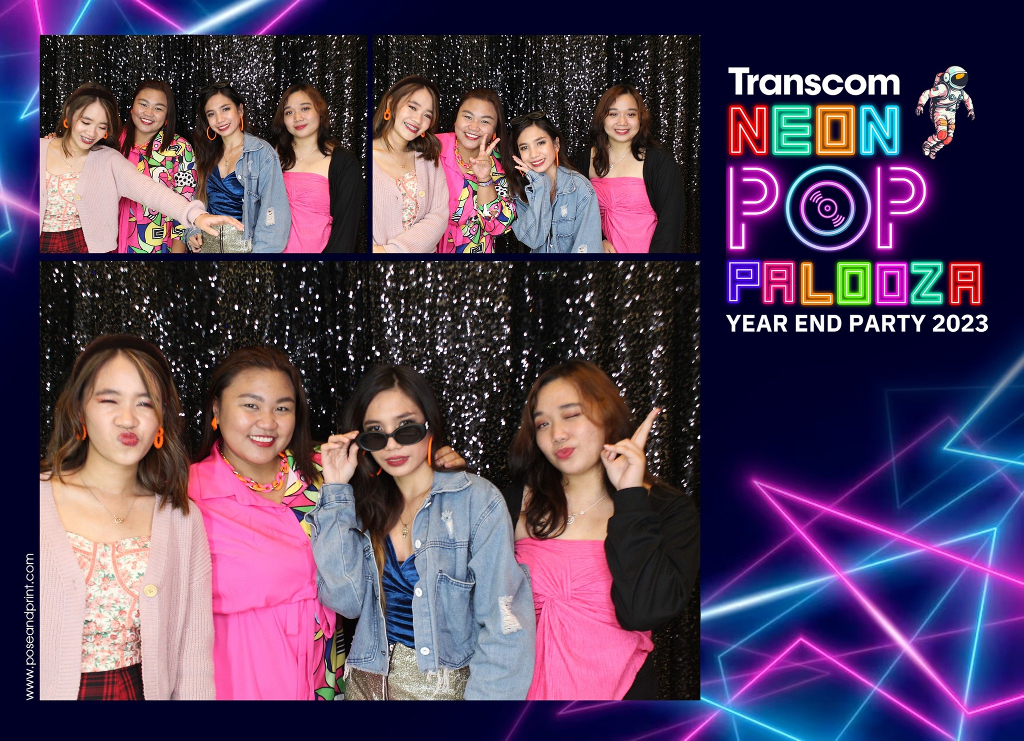 Transcom Neon Pop Palooza YEP 2023 Booth 1